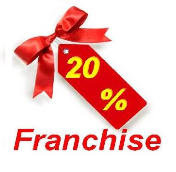 Скидка 20% на франшизу!